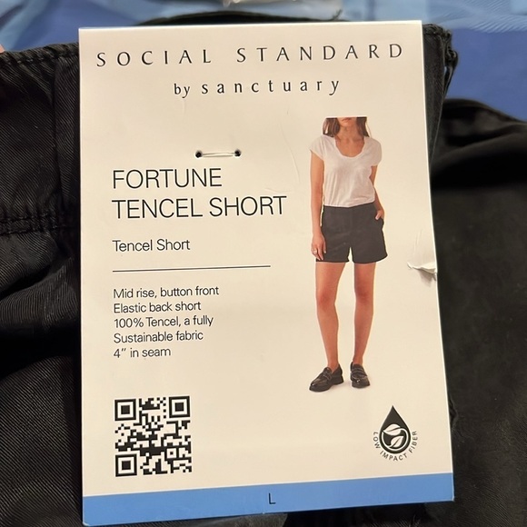 NWT Social Standard by Sanctuary Women's Mid Rise Fortune Tencel - Picture 5 of 6